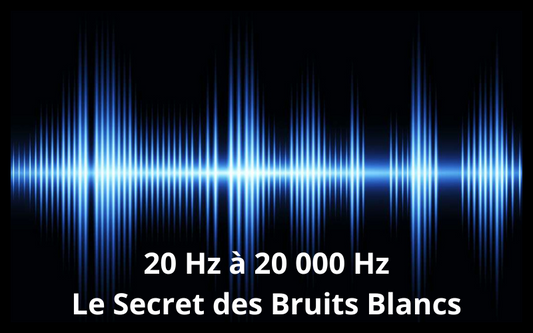 Quelle est la fréquence des bruits blancs ?