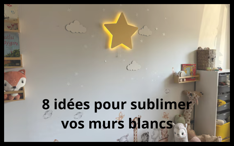 Comment décorer un mur blanc ?