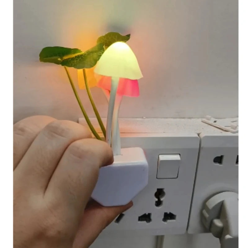Cadeau naissance veilleuse champignon silicone MaDouceVeilleuse