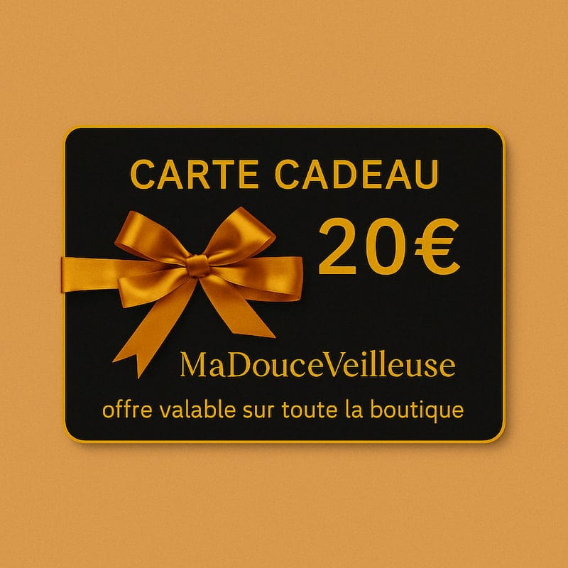 Carte cadeau 20,00 € Madouceveilleuse
