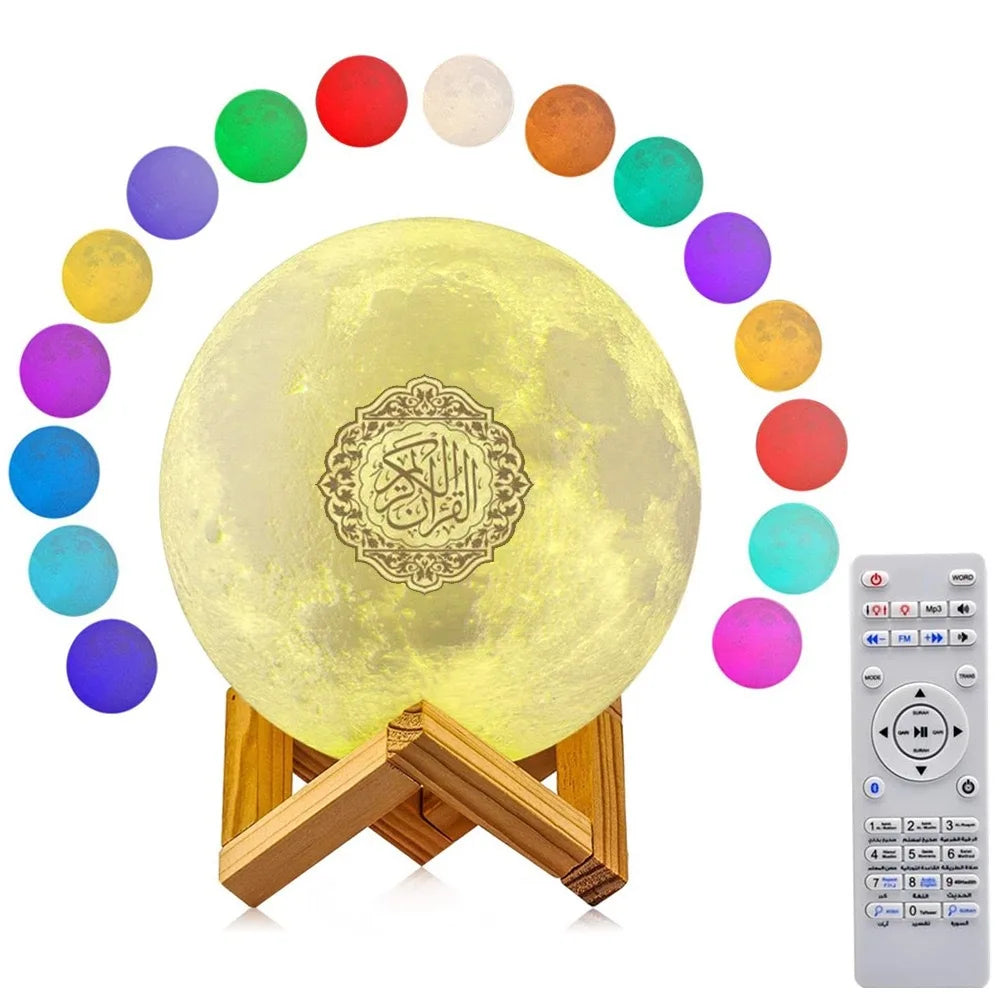 haut-parleur coranique lune avec carte TF