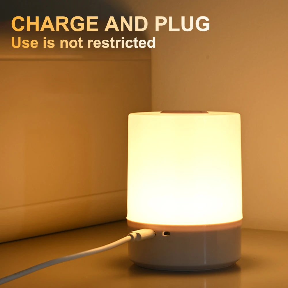 lampe de chevet blanche design moderne