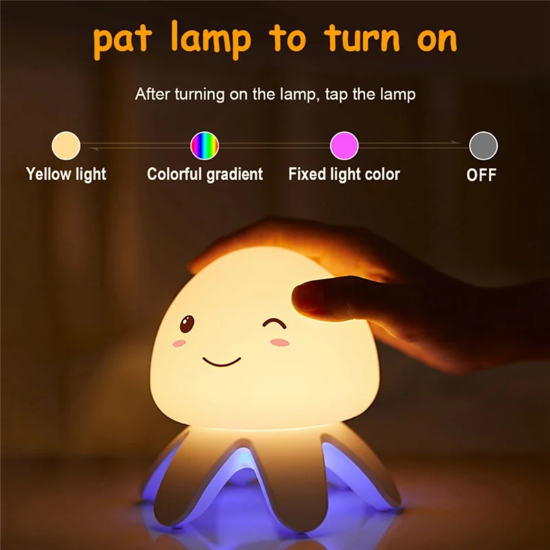 lampe tactile bébé bruit blanc rechargeable