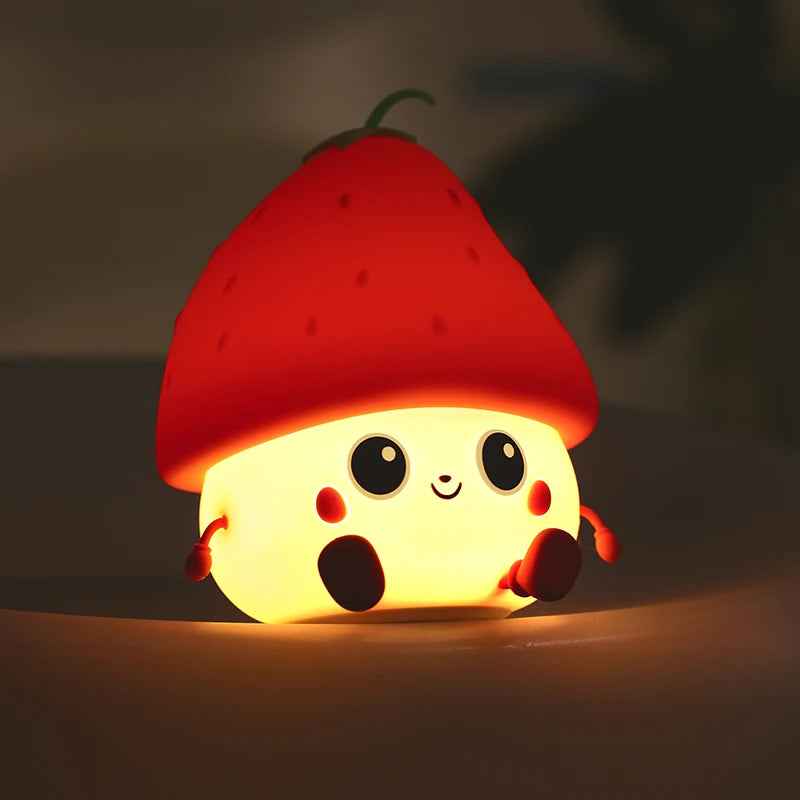 lumière douce champignon LED chambre enfant