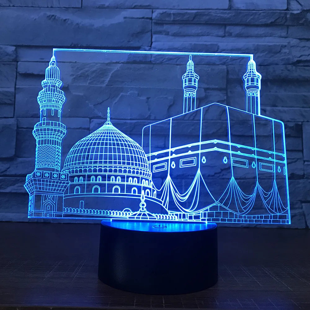 lumière spirituelle chambre musulmane