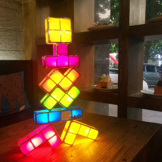 lumiere tetris tangram