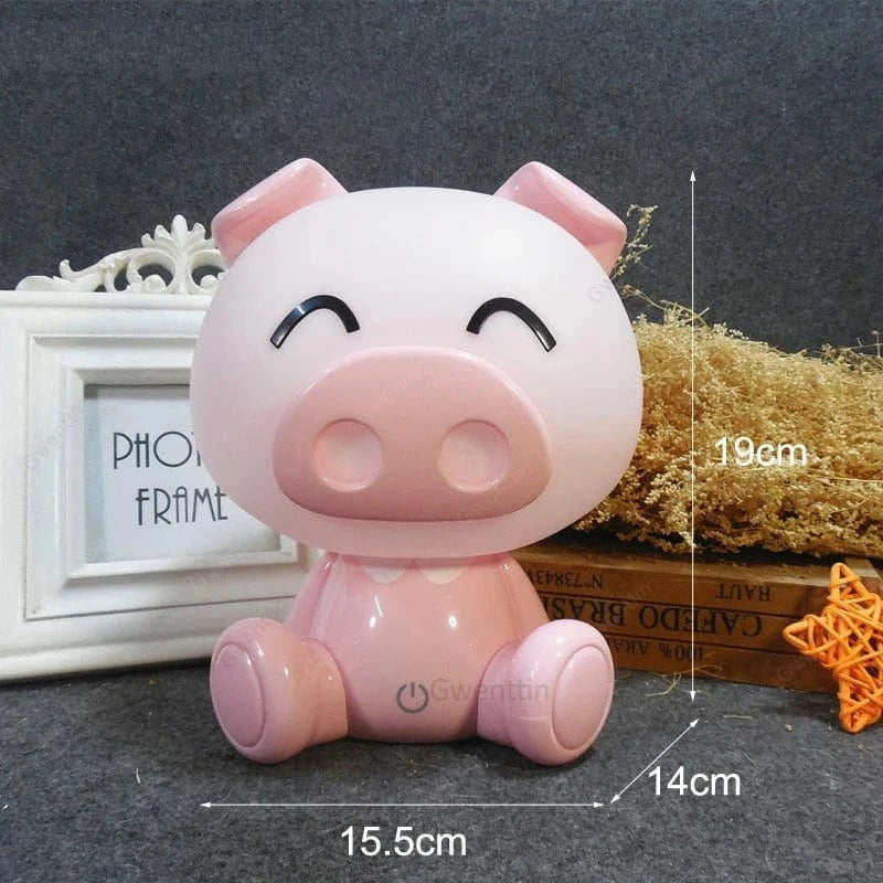 Veilleuse cochon LED Pink Pig Madouceveilleuse