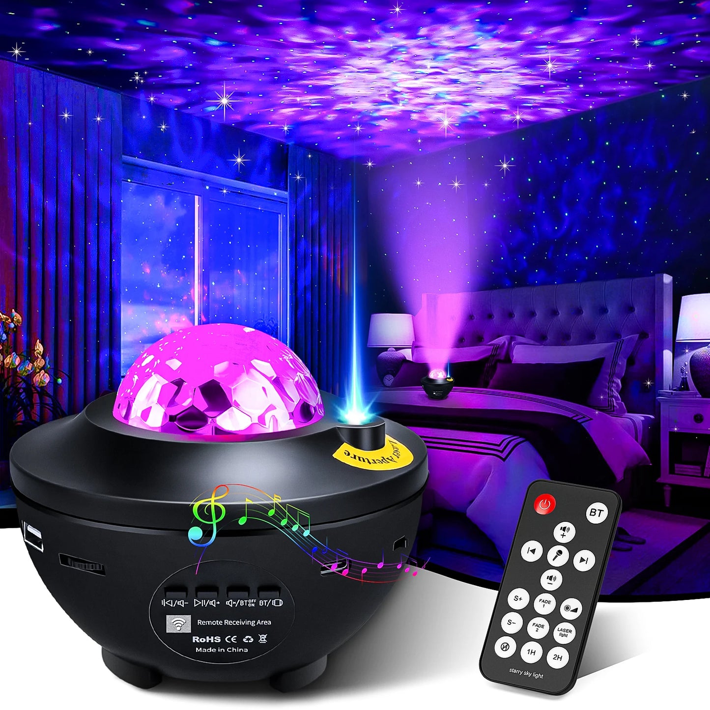 projecteur ciel étoilé plafond enfant