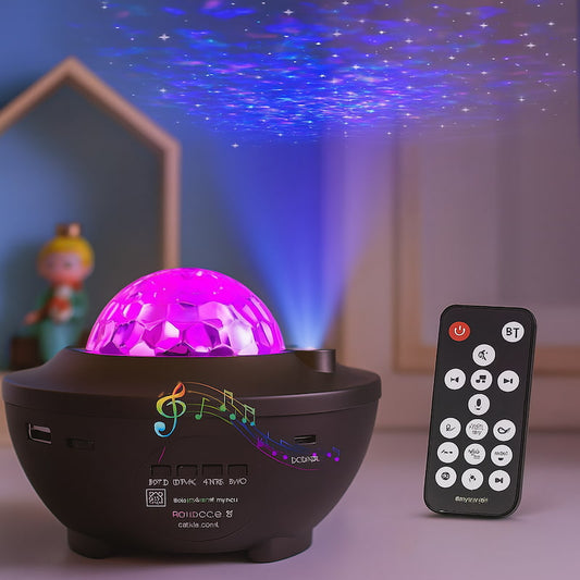 Veilleuse projection plafond musicale - MelodiDôme