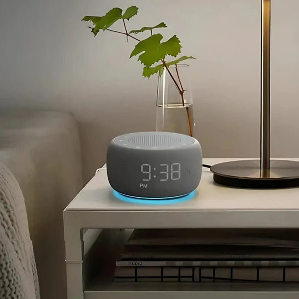 réveil avec veilleuse LED 7 couleurs en chambre enfant