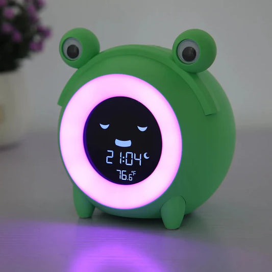 Réveil Veilleuse Grenouille - LumiFrog