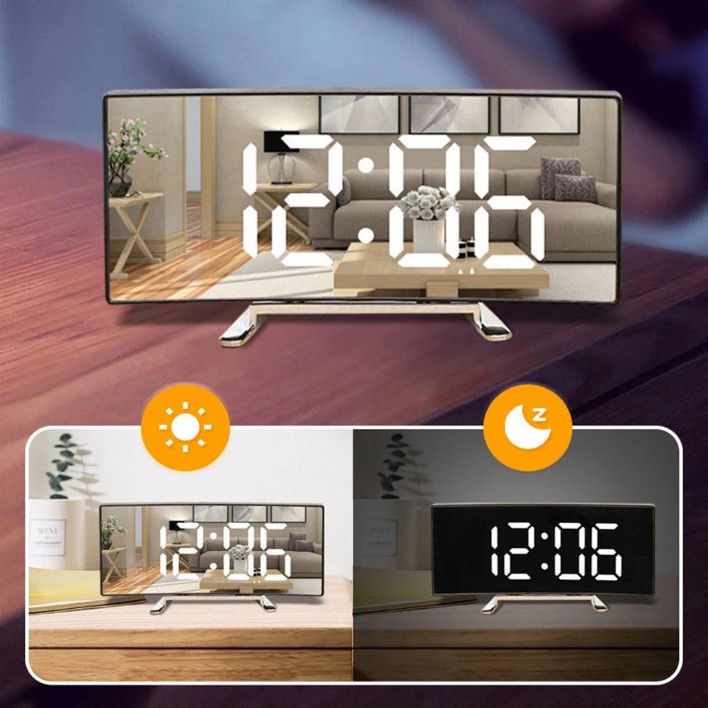 réveil USB multifonction avec température