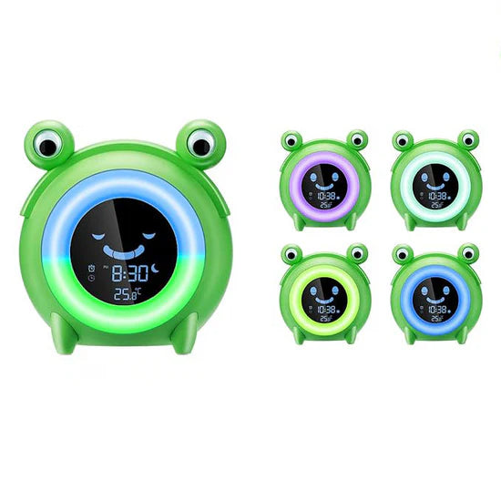 Pack Grenouille | 1 RĂ©veil + 1 Veilleuse đž
