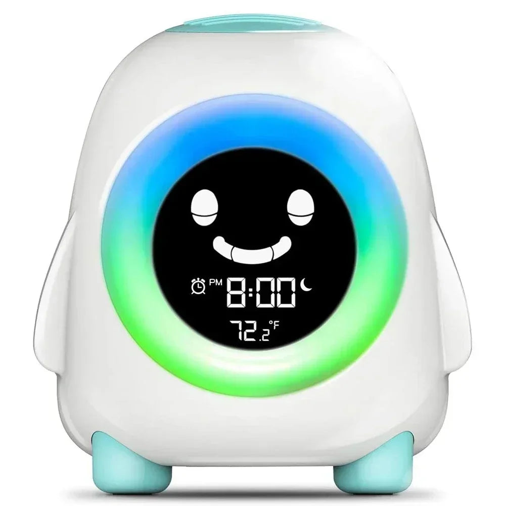 réveil éducatif pingouin avec minuteur sieste