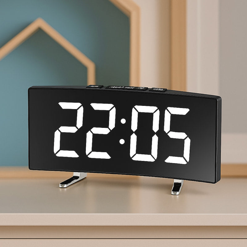 réveil tactile avec affichage LED réglable