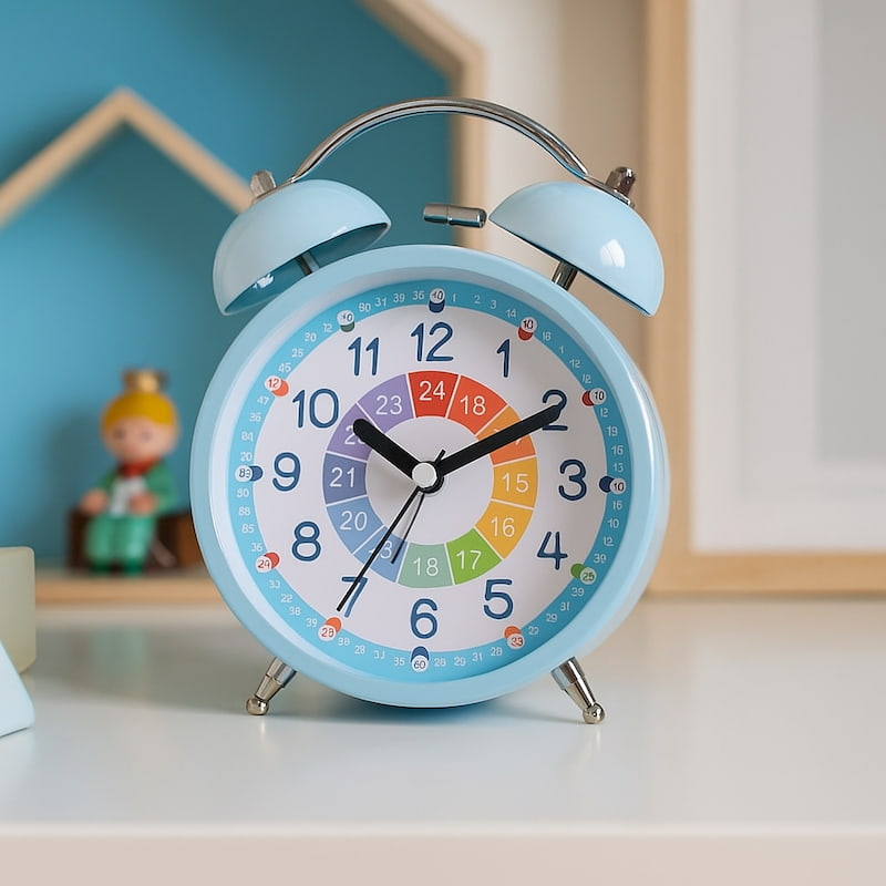 réveil éducatif enfant avec cadran