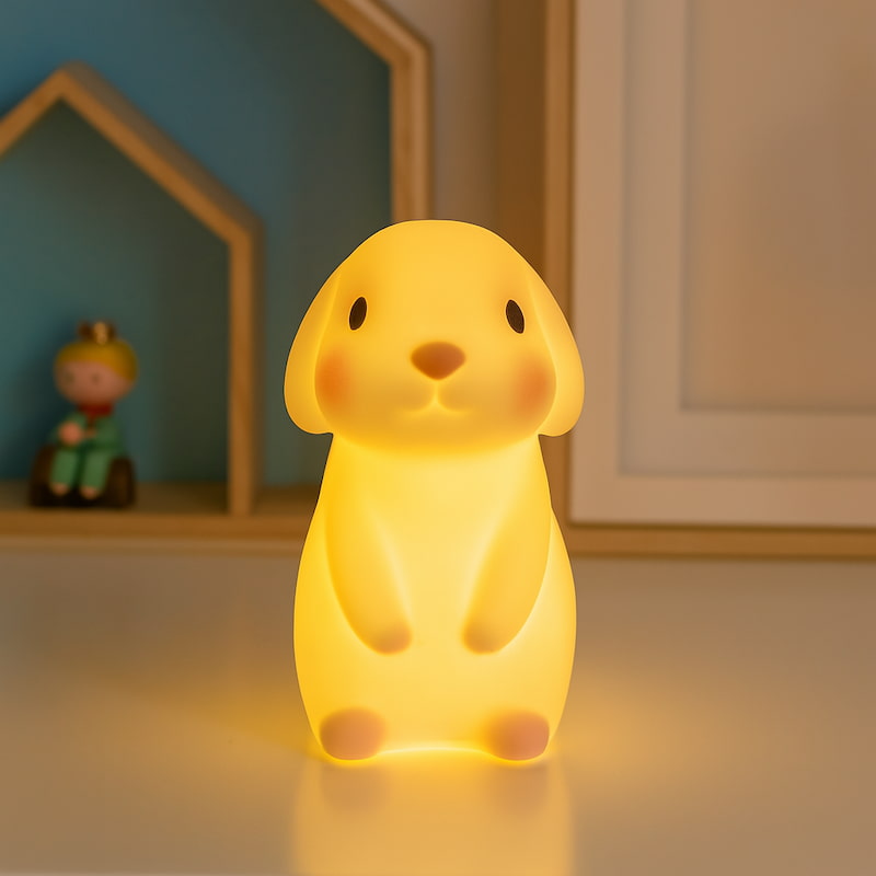 veilleuse lapin nomade enfant mignon LED