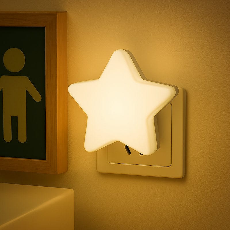 Veilleuse étoile | LumiStar Blanc Madouceveilleuse