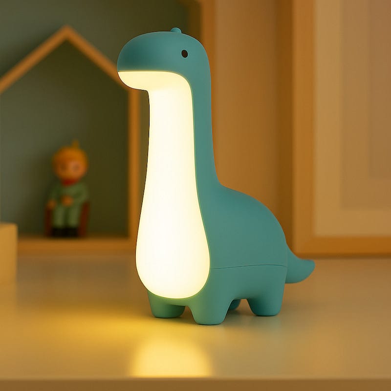 Veilleuse bebe dinosaure | LumiDino Bleu Madouceveilleuse