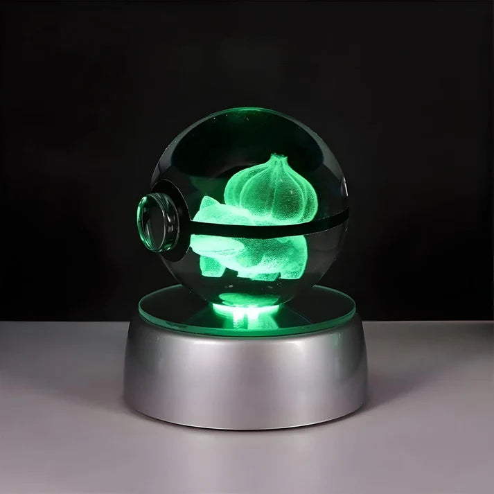 boule cristal pokemon bulbizarre decor chambre