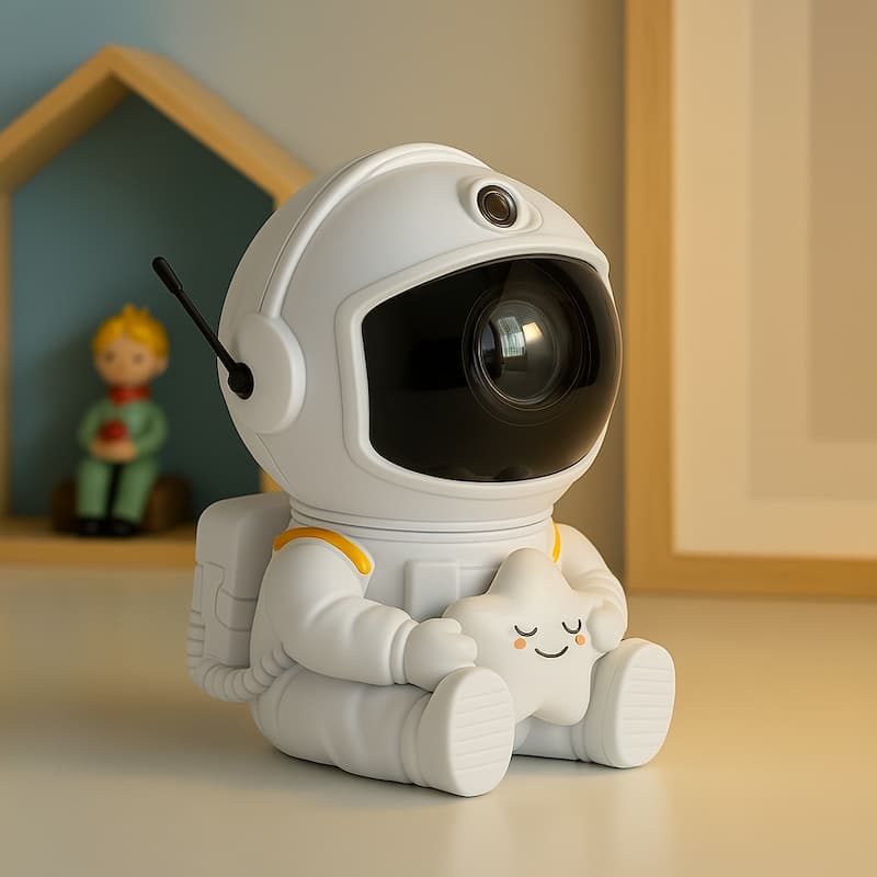 Projecteur astronaute | AstroGlow Etoile blanche Madouceveilleuse