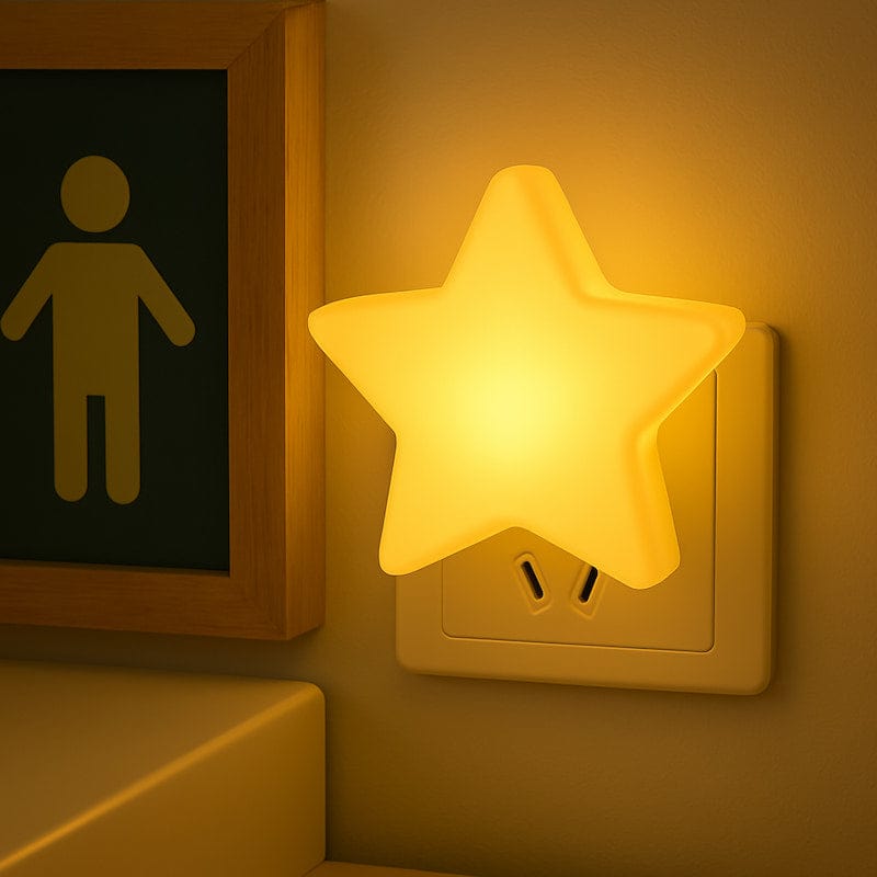 Veilleuse étoile | LumiStar Jaune Madouceveilleuse