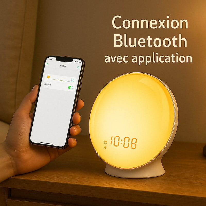 Reveil simulateur d'aube | NoctaRise Madouceveilleuse