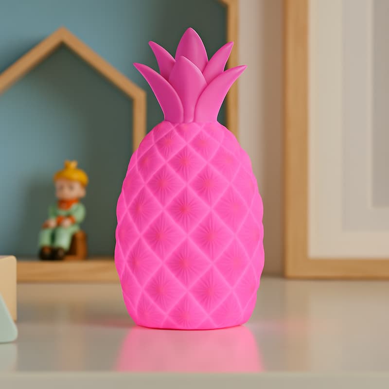 Veilleuse ananas | TropiLuz Rose Madouceveilleuse
