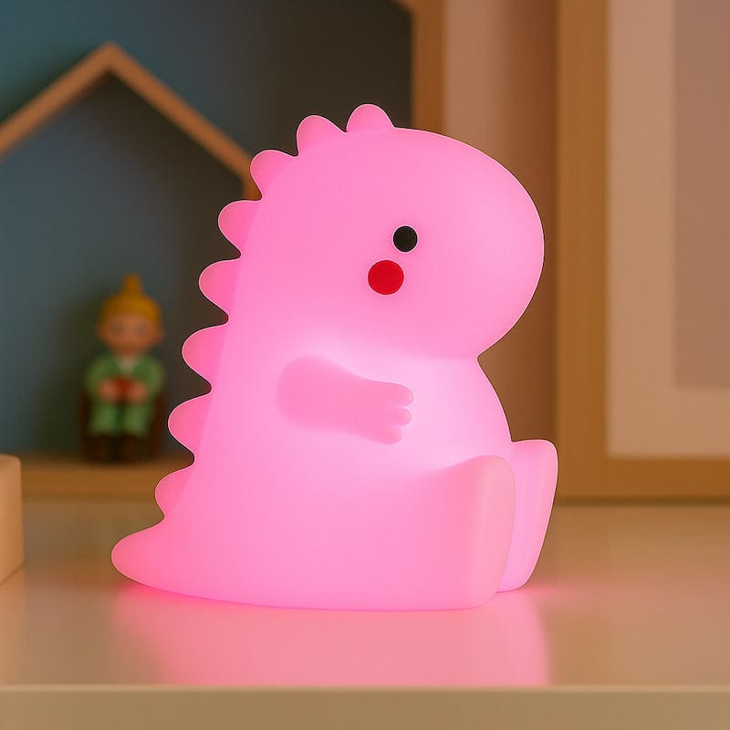 Veilleuse dino | DinoDream Rose Madouceveilleuse