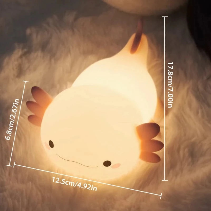 Veilleuse axolotl | LumiAxo Madouceveilleuse