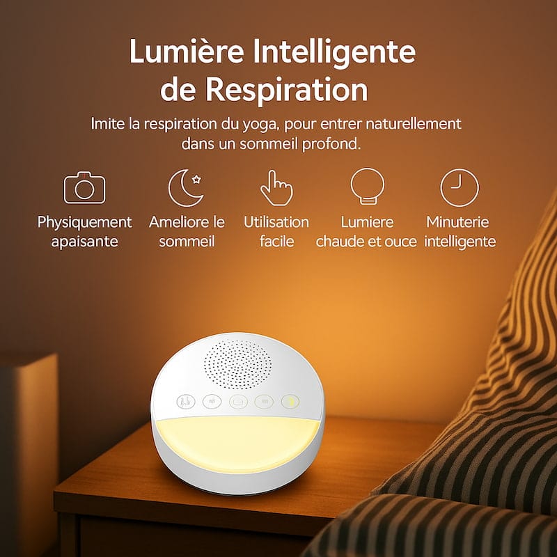 Veilleuse bruit blanc pour bébé Madouceveilleuse
