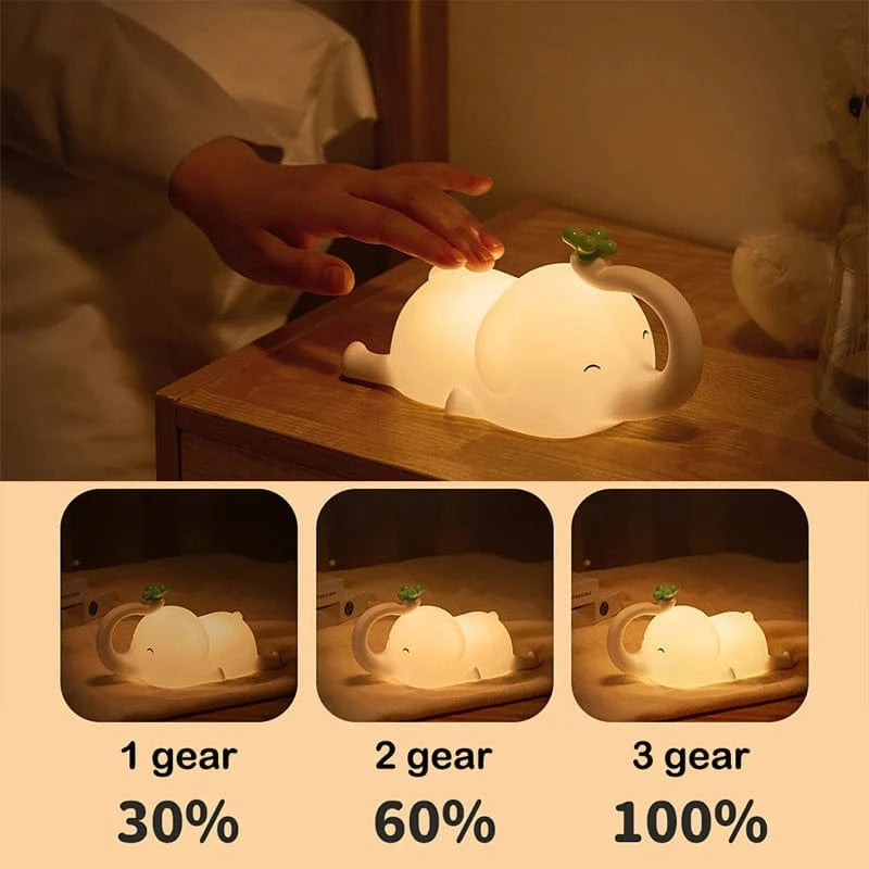 Veilleuse éléphant | ElephGlow Madouceveilleuse