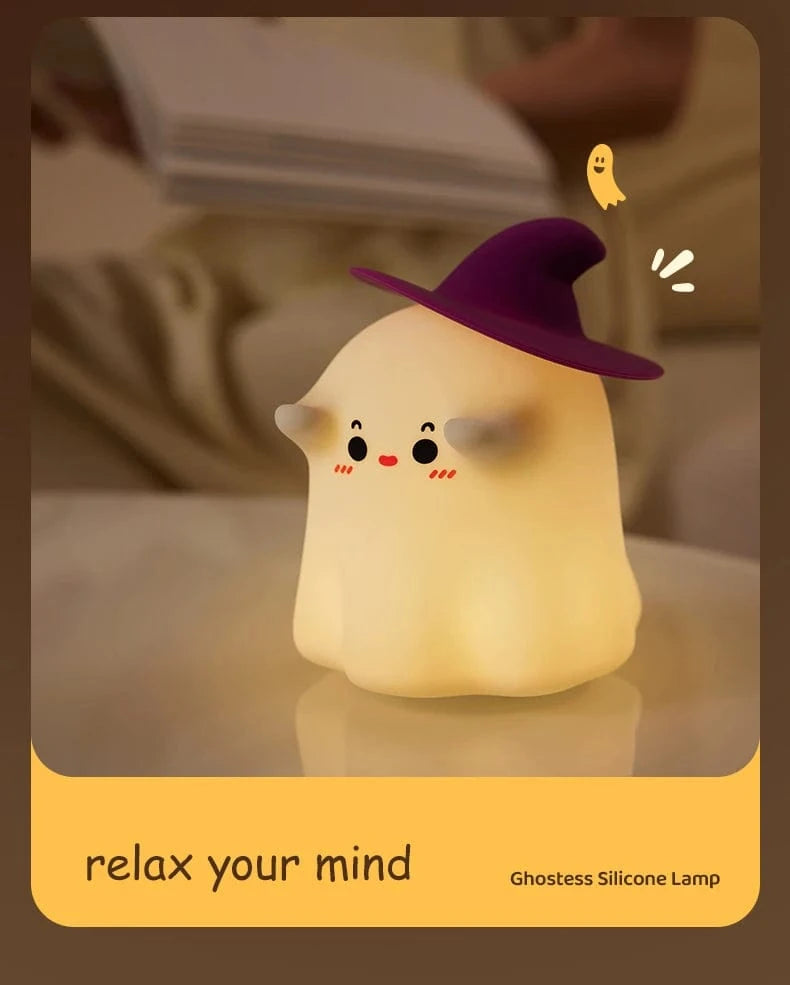 Veilleuse fantome | SpookyLight Madouceveilleuse