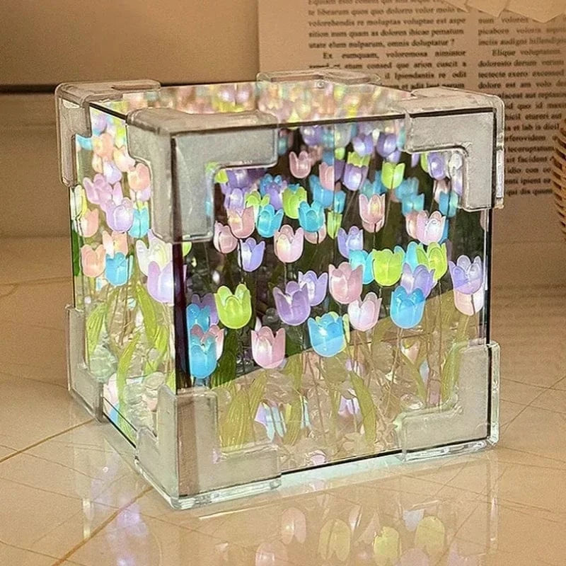 Veilleuse fleur - Flowerbox Madouceveilleuse