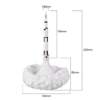 Veilleuse fusee | NoctaRocket Madouceveilleuse