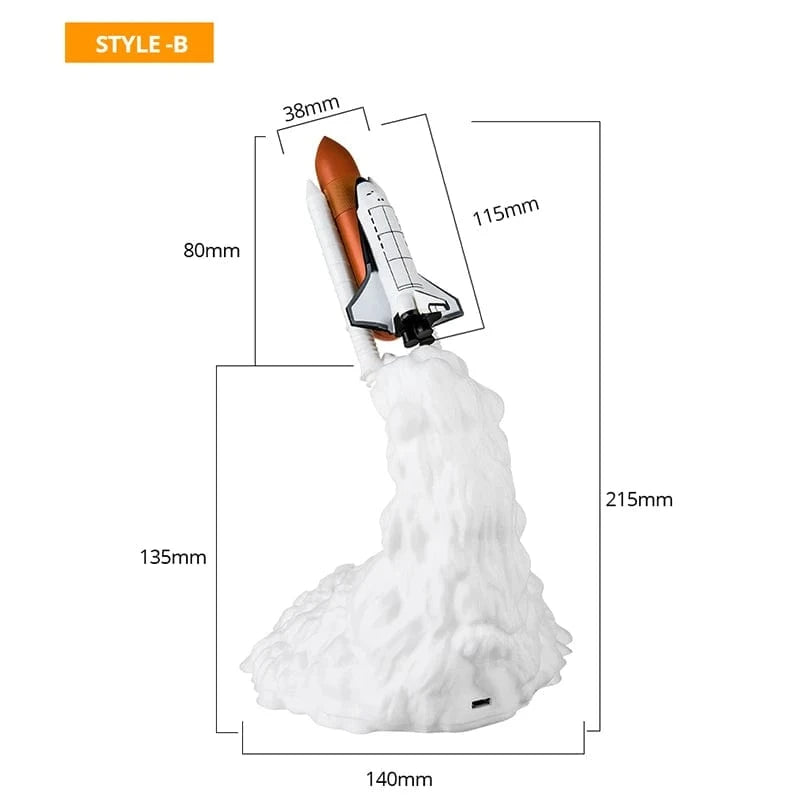 Veilleuse fusee | NoctaRocket Madouceveilleuse