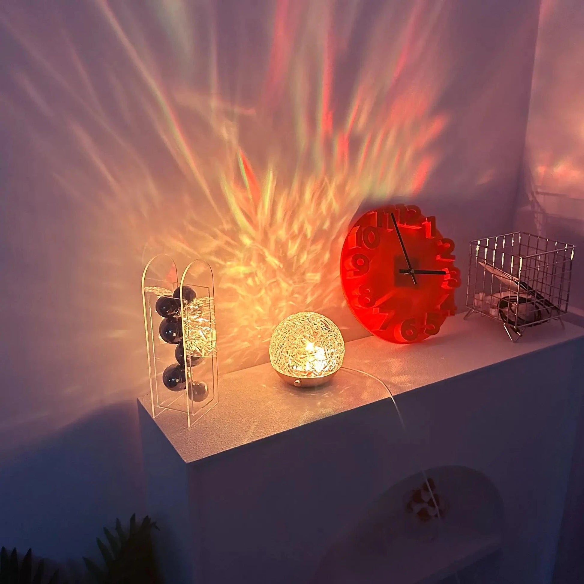 Veilleuse lumiere plafond | CrystalLight Madouceveilleuse