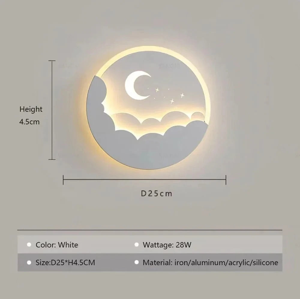 Veilleuse lune murale | ZenLune Madouceveilleuse