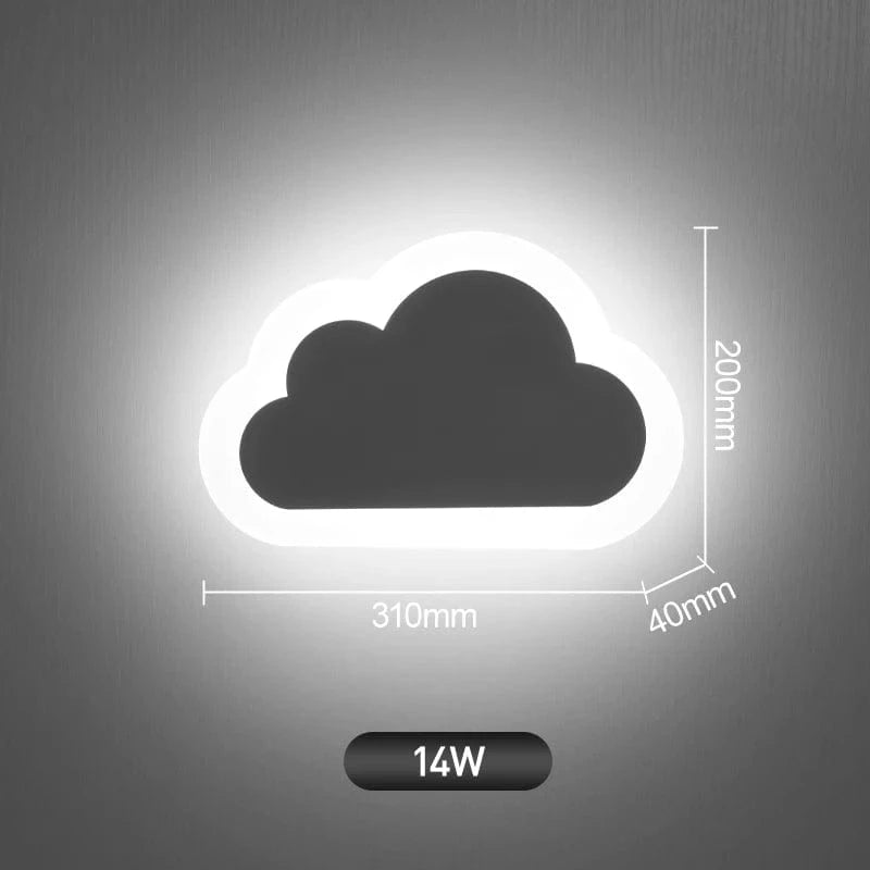 Veilleuse nuage murale | SkyWallGlow Madouceveilleuse