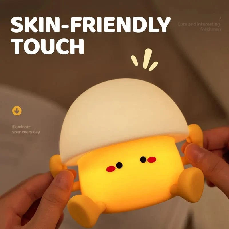 Mini veilleuse champignon| TinyMush Yolk Madouceveilleuse