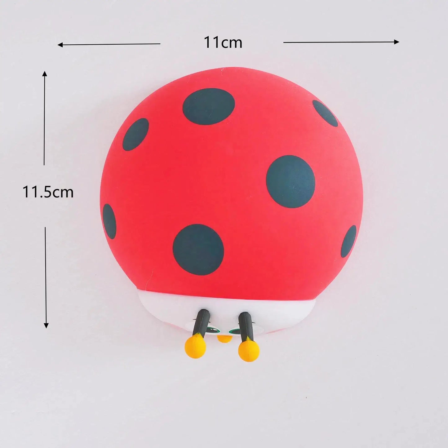 veilleuse coccinelle tactile en silicone douce