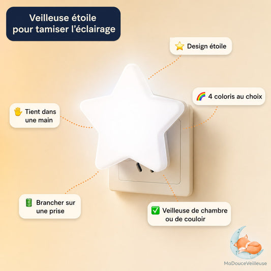 Veilleuse étoile - LumiStar
