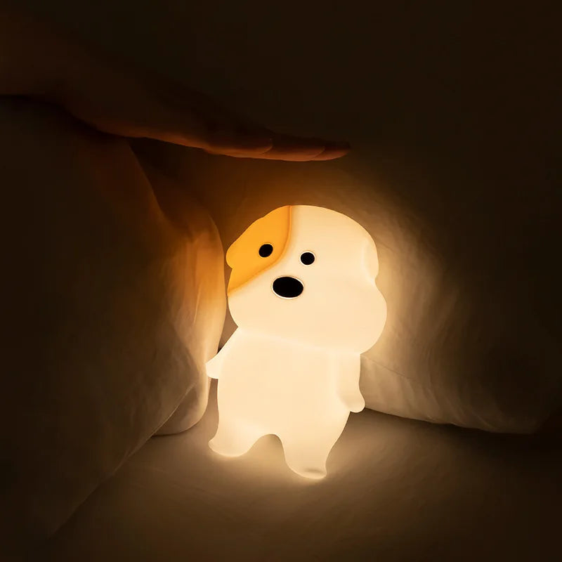 veilleuse interactive avec sons chiot