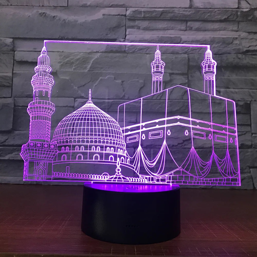 veilleuse islamique 16 couleurs télécommande