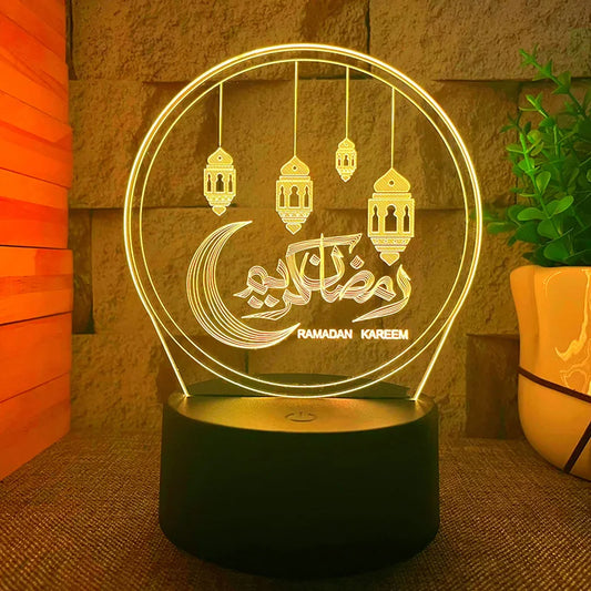 veilleuse islamique 3d