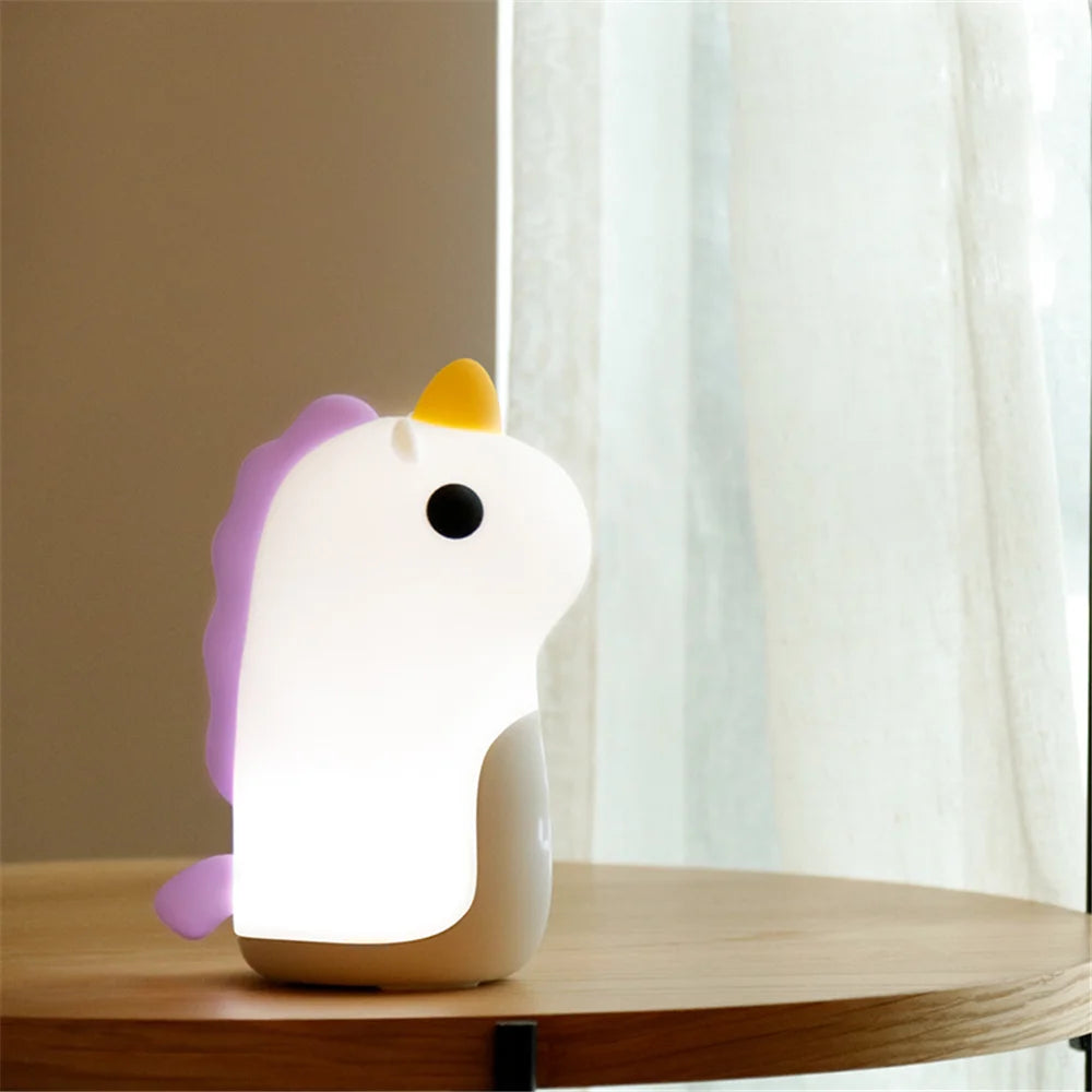 veilleuse licorne pour allaitement