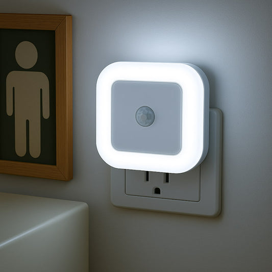 veilleuse carrée détecteur de mouvement