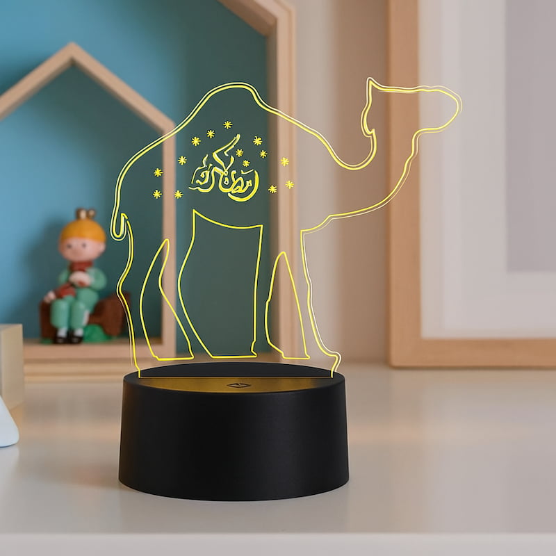 veilleuse LED chameau Ramadan Kareem