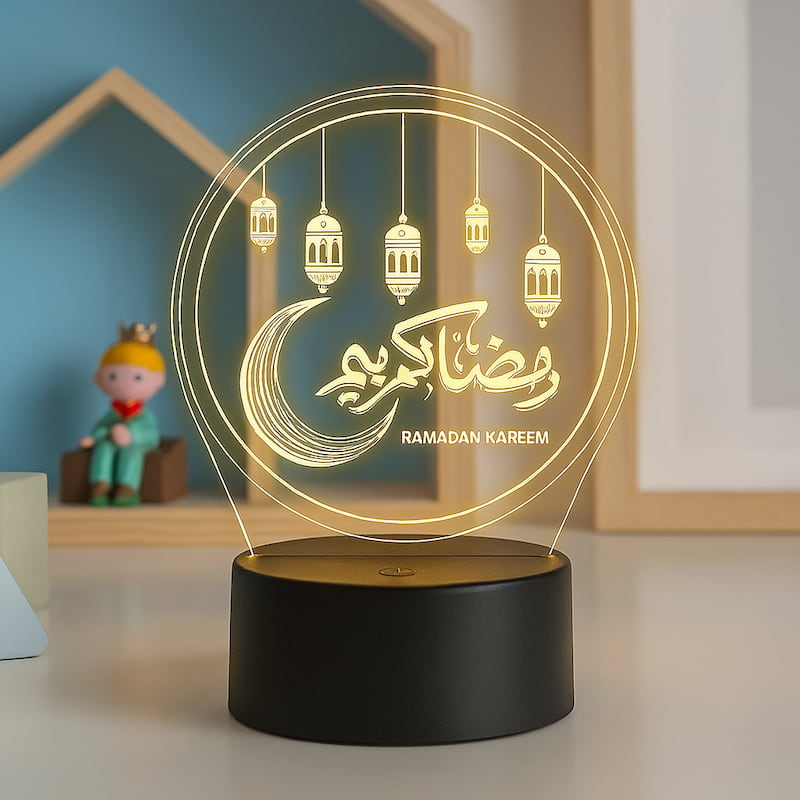 veilleuseislamiqueramadankareem3d