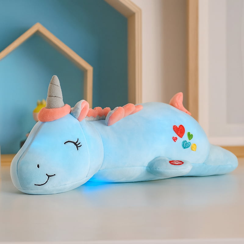 veilleuse peluche licorne lumineuse